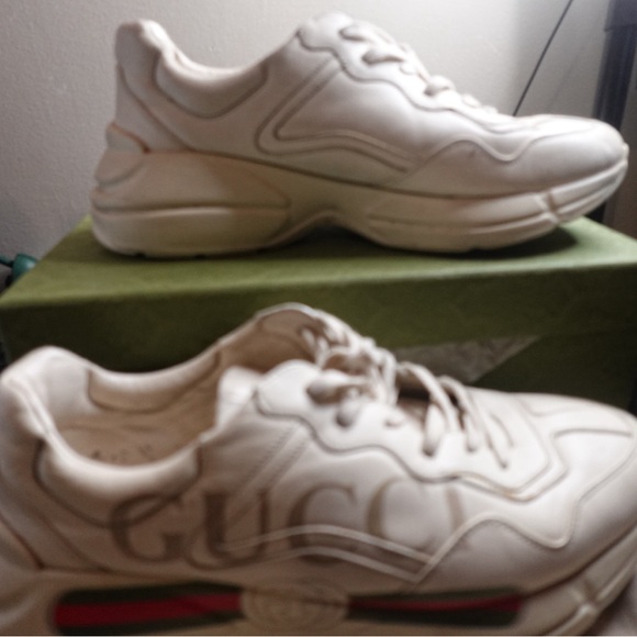 GUCCI RHYTON SNEAKERS - Picture 1 of 2